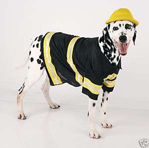 pet DOG puppy animal fireman halloween costume M  