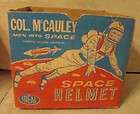 vintage col mccauley men into space ideal toy space helmet