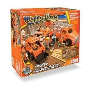    Complete Construction Site Set Mighty World Toy: Toys & Games