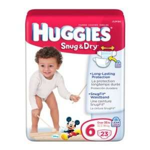  Huggies Snug & Dry Diapers, Size 6   23 ct: Baby