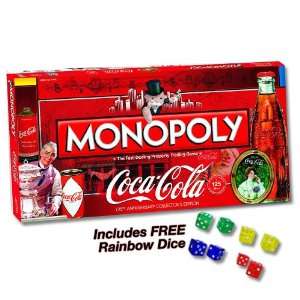  Coca Cola 125th Anniversary Collectors Edition Monopoly 