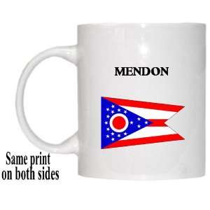  US State Flag   MENDON, Ohio (OH) Mug 