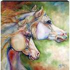 Gentle Spirits MARCIA BALDWIN Horse Canvas Wall Art 15X15 Giftboxed 