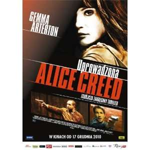  The Disappearance of Alice Creed Poster Movie Polish 11 x 