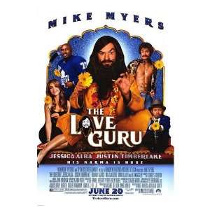  Love Guru Original Movie Poster, 27 x 40 (2008)