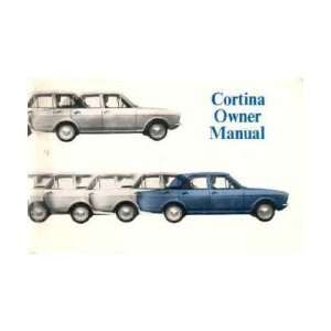  1968 FORD CORTINA Owners Manual User Guide: Automotive