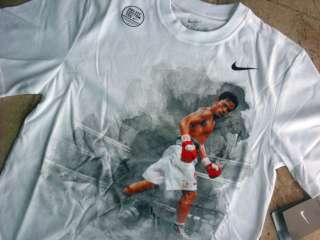 NIKE WHITE MANNY PACMAN PACQUIAO PHILIPPINE T  SHIRT w/ tag  