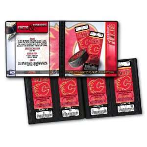    Personalized Calgary Flames NHL Ticket Album: Sports & Outdoors