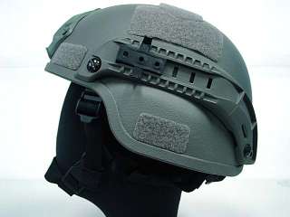 MICH TC 2000 ACH Helmet w/NVG Mount & Side Rail ACU  