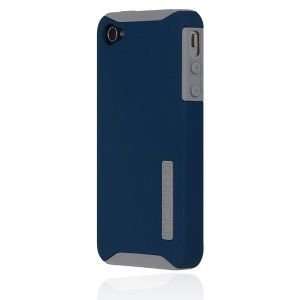  Incipio iPhone 4 SILICRYLIC   Grey / Navy Blue Cell 