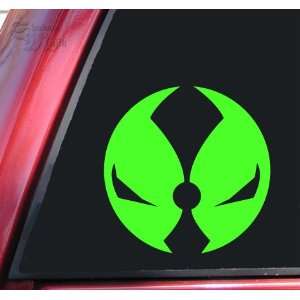  Spawn Mask Vinyl Decal Sticker   Lime Green Automotive
