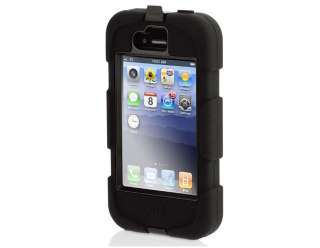   Heavy Duty Hard Case w Belt Clip iPhone 4 black 685387310869  