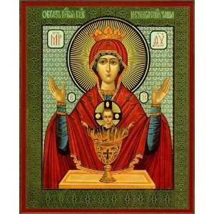  Icon Virgin of the Inexhaustible Cup, Orthodox Icon 