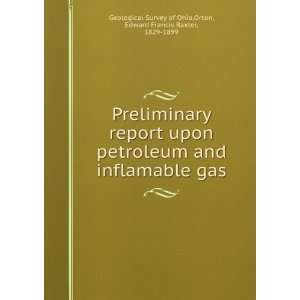  Preliminary report upon petroleum and inflamable gas 