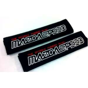  Mazdaspeed Seat Belt Cover Shoulder Pad Cushion (2 pcs 