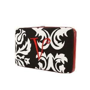   Snap Closure Wallet with Initial Embroidered ~ V Everything Else