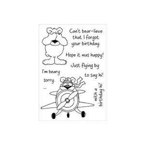  Stampers Anonymous Inky Antics Clear Stamp Set Aviator 