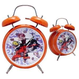  Naruto Sasuke Sakura Twin Bell Alarm Clock Orange: Home 