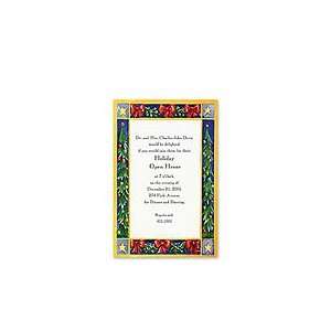  Holiday Mantel Corporate Invitations Health & Personal 