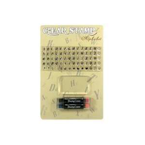  Italic Alphabet Clear Stamp Set Toys & Games