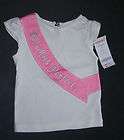 nwt miss mouse 12 18 little miss perfect pageant sash