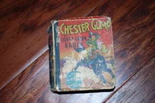 Vintage The Big Little Book Chester Gump Silver Creek  