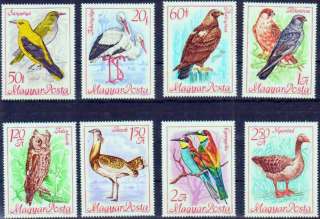 Bird Hungary * Birds of Hungary *~ Stamp set MNH  