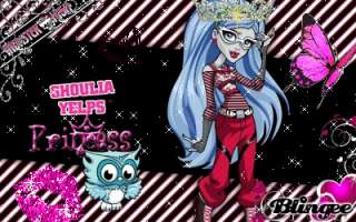 MONSTER HIGH Ghoulia Yelps Cherry CAMEO Lip/gloss NECKLACE Zombie Gift 