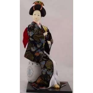  12quot; Japanese GEISHA Oriental Doll ZS1030 12: Toys 