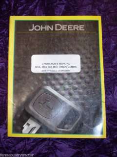 John Deere MX5/MX6/MX7 OMW49746 Operators Manual  