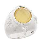 SeidenGang Sterling Silver Round Limon Quartz Doublet Ring 9 w/ Gift 
