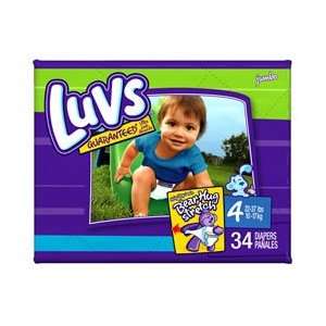  Luvs Ultra Leakguards Diaper Size 4, Jumbo Pack 26229   31 
