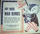 war bond poster  