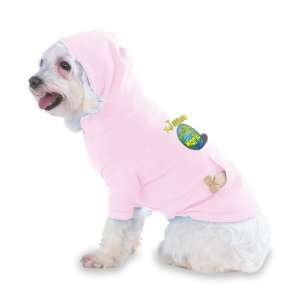 Jessica Rocks My World Hooded (Hoody) T Shirt with pocket for your Dog 