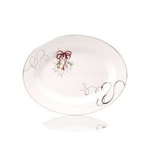  Mikasa Love Story Holiday Oval Platter: Home & Kitchen