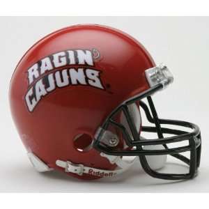  Louisiana Lafayette Ragin College Mini Football Helmet 