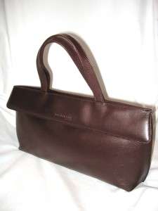 KENNETH COLE NEW YORK CORDOVAN LEATHER TOTE HAND BAG  