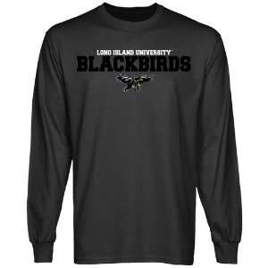  Long Island Blackbirds Charcoal University Name Long 