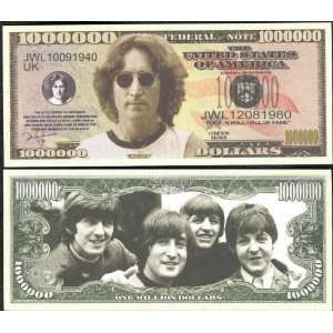   The Beatles $Million Dollar$ Novelty Bill John Lennon: Everything Else