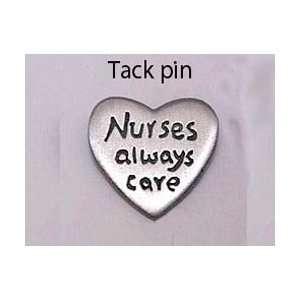  RN Pewter Pin by JJ Jonette Nurses Always Care Everything 