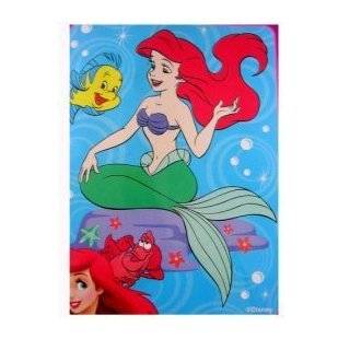 Large Disney Princess Little Mermaid Throw Blanket  Ariel