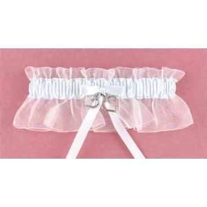  New   Blue Linked at the Heart Garter by WMU