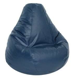   Lifestyle Collection Extra Large Bean Bag Color: Navy: Furniture