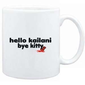  Mug White  Hello Kailani bye kitty  Female Names Sports 