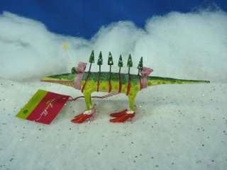 Dept 56 Christmas Krinkles Alligator Ornament (204)  