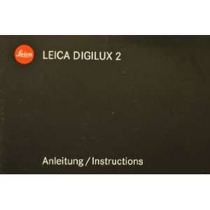    Leica Digilux 2 Instruction Manual (Original)