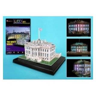  White House 3D pop out puzzle & model(80 pcs): Toys 