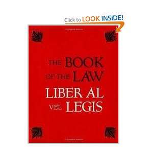   the Law Liber Al Vel Legis (8581000000013) Aleister Crowley Books