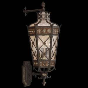 Fine Art Lamps 403581 Chateau 38H 4 Light Outdoor Wall Sconce in Rich 