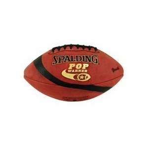  Pop Warner Youth Leather Football from Spalding® Sports 